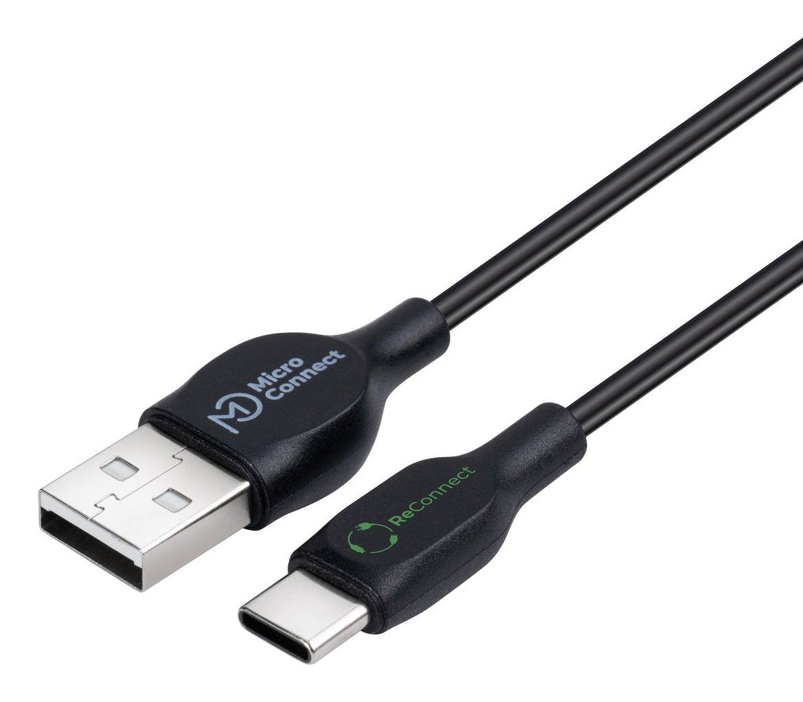 EAN 5715063597507 - Microconnect ECO-USB3.1CCHAR3B cable USB USB 2.0 3 m USB A USB C Negro imagen 1