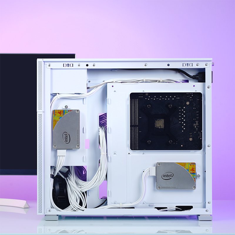 Jonsbo D41 Mesh Atx Carcasa, Tempered Glass - Blanco