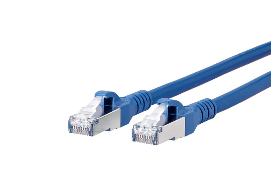 Cable Metz Connect De Red S Ftp Cat.6a Blau 0,5m