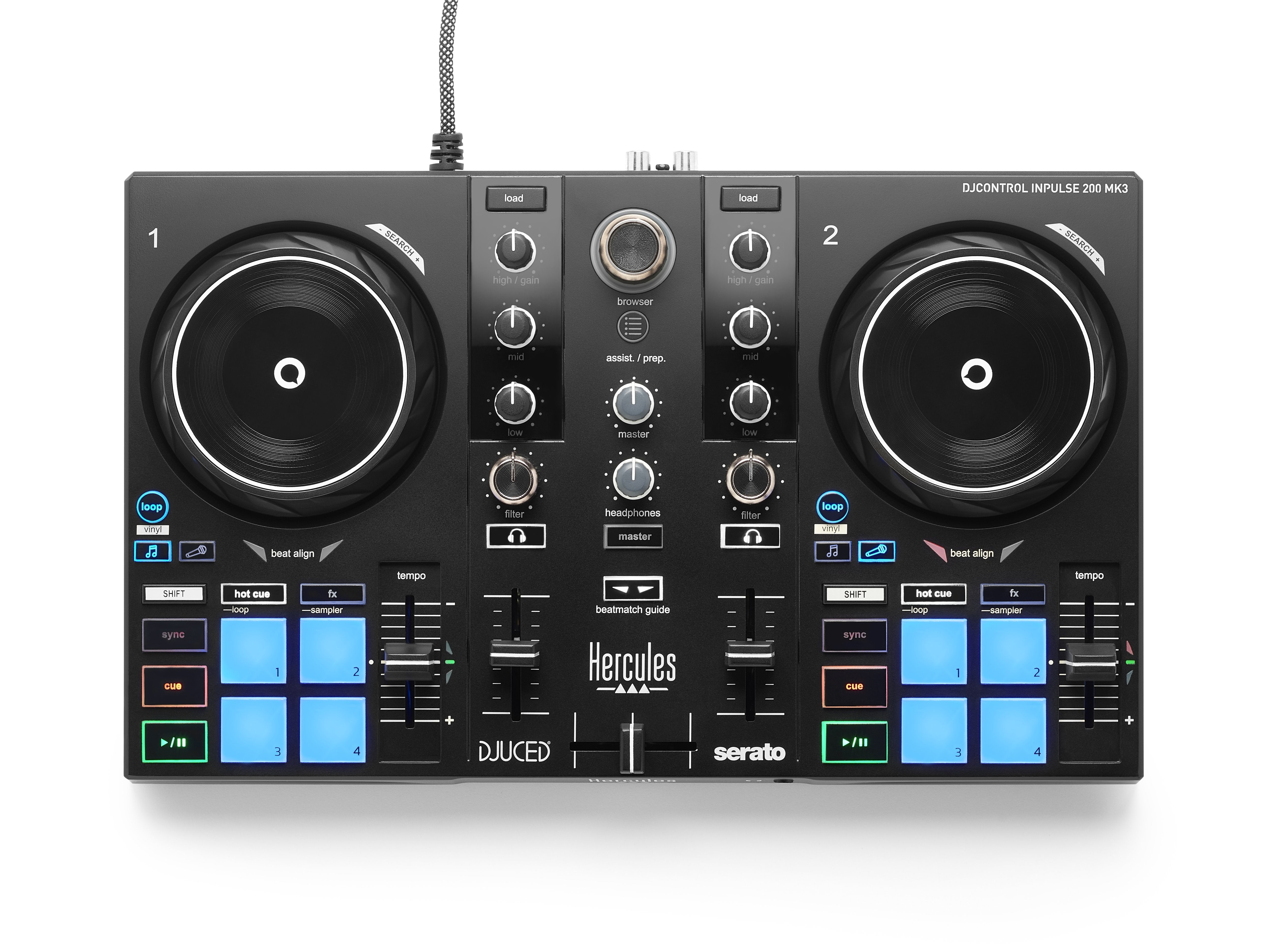 Mixermeuerung Hercules Dj Control Inpulse 200mk3 Retail