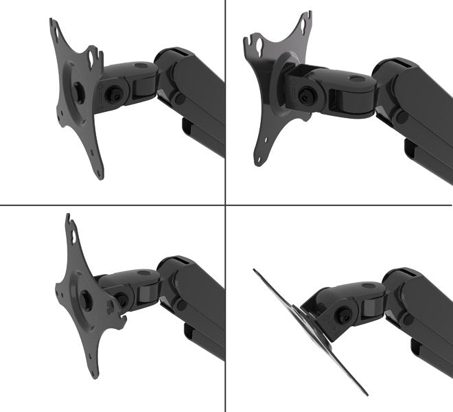 Flex Solo Full Motion Desk Mount