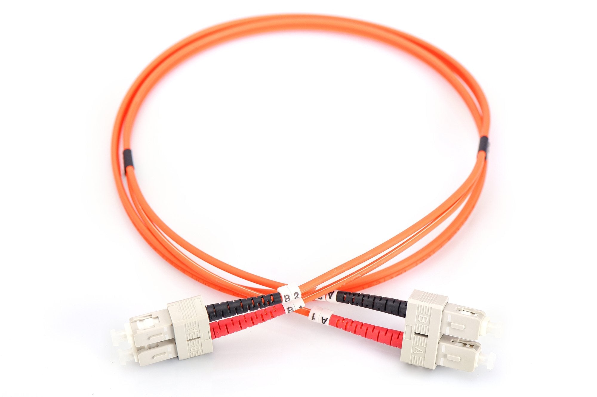 Digitus Dk-2522-01 Cable De Fibra Optica 1 M Om2 Sc Grey,Orange