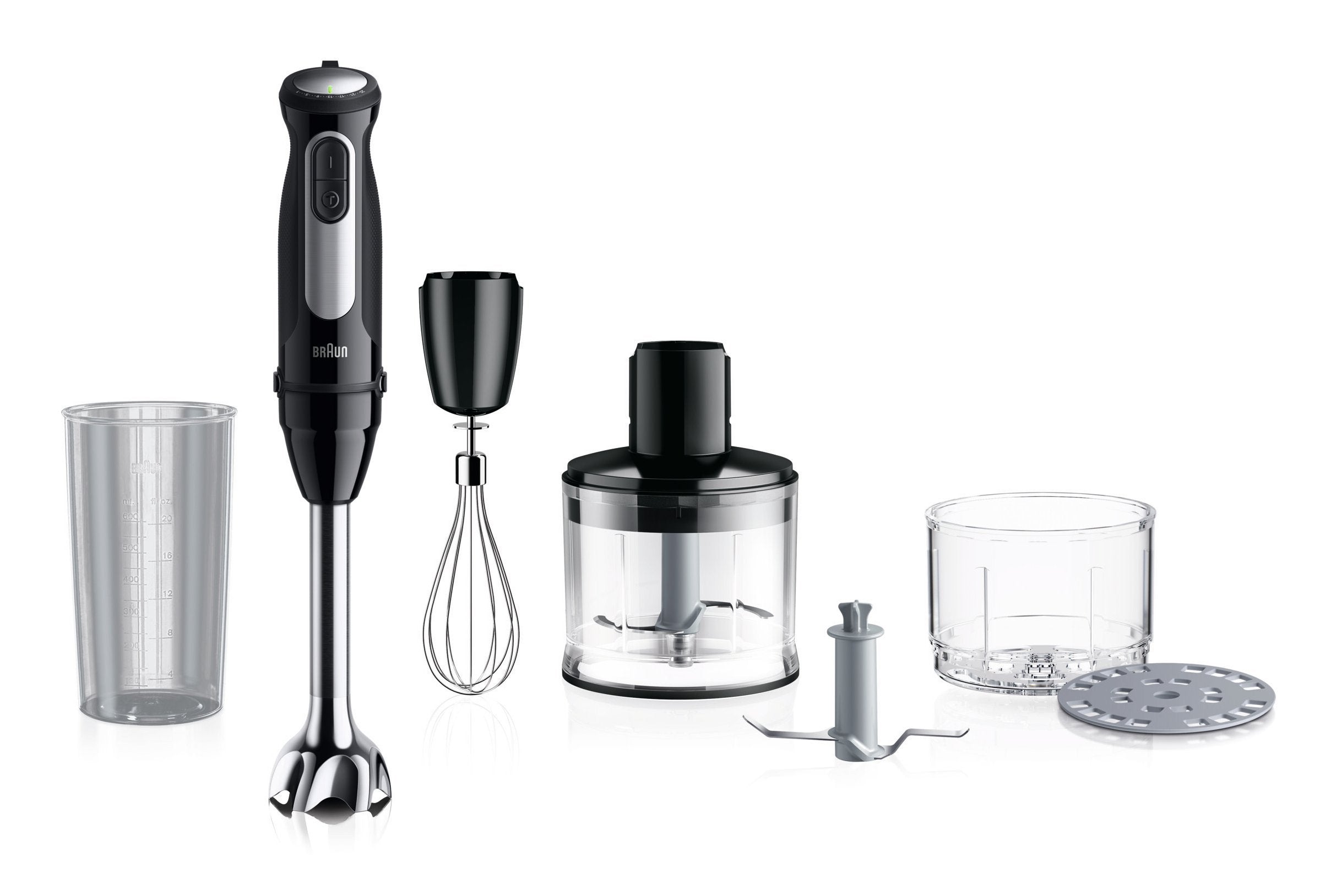 EAN 8021098003980 - Braun MultiQuick 5 MQ55.254MBK 0,5 L Batidora de inmersión 1000 W Negro, Acero inoxidable imagen 1