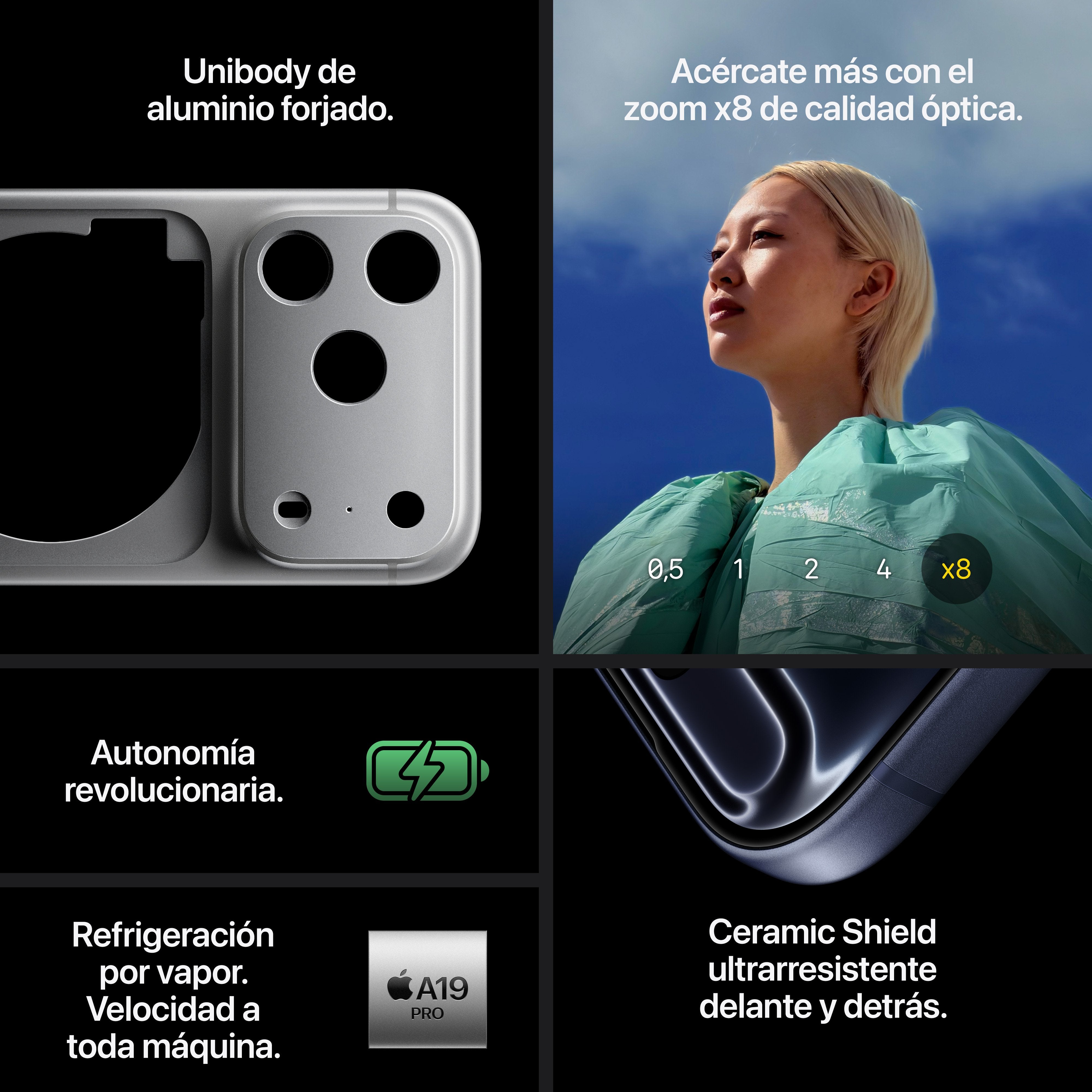 EAN 0195950627961 - Apple iPhone 17 Pro 16 cm (6.3") SIM doble iOS 26 5G USB Tipo C 512 GB Naranja imagen 6
