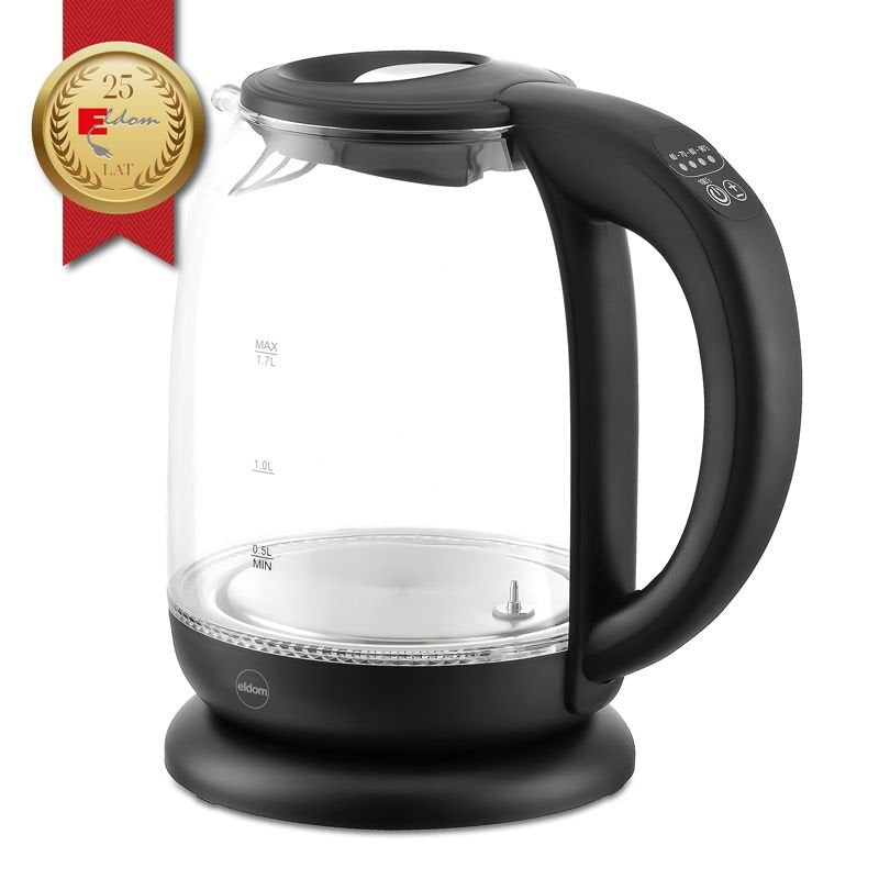 Hervidor De Agua Eldom C510c Lumi 1,7 L Negro 2200 W