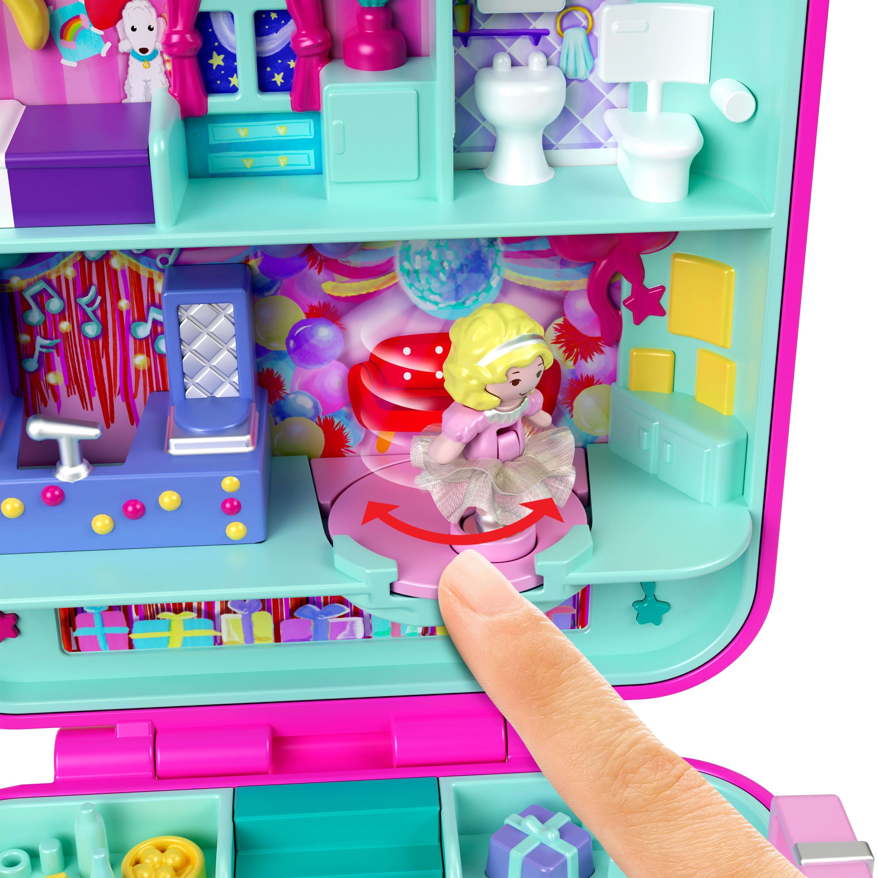 Zestaw Figurek Polly Pocket Collector Nostalgia Mattel 80-Lecie