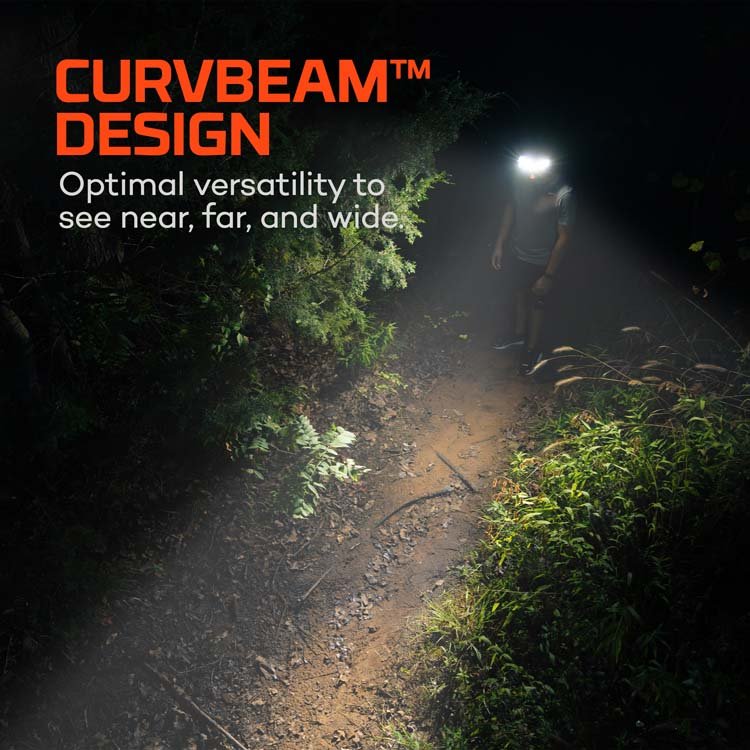 Curvbeam 600 Flex Foco Frontal Led 600 Lm Recargable / Pilas