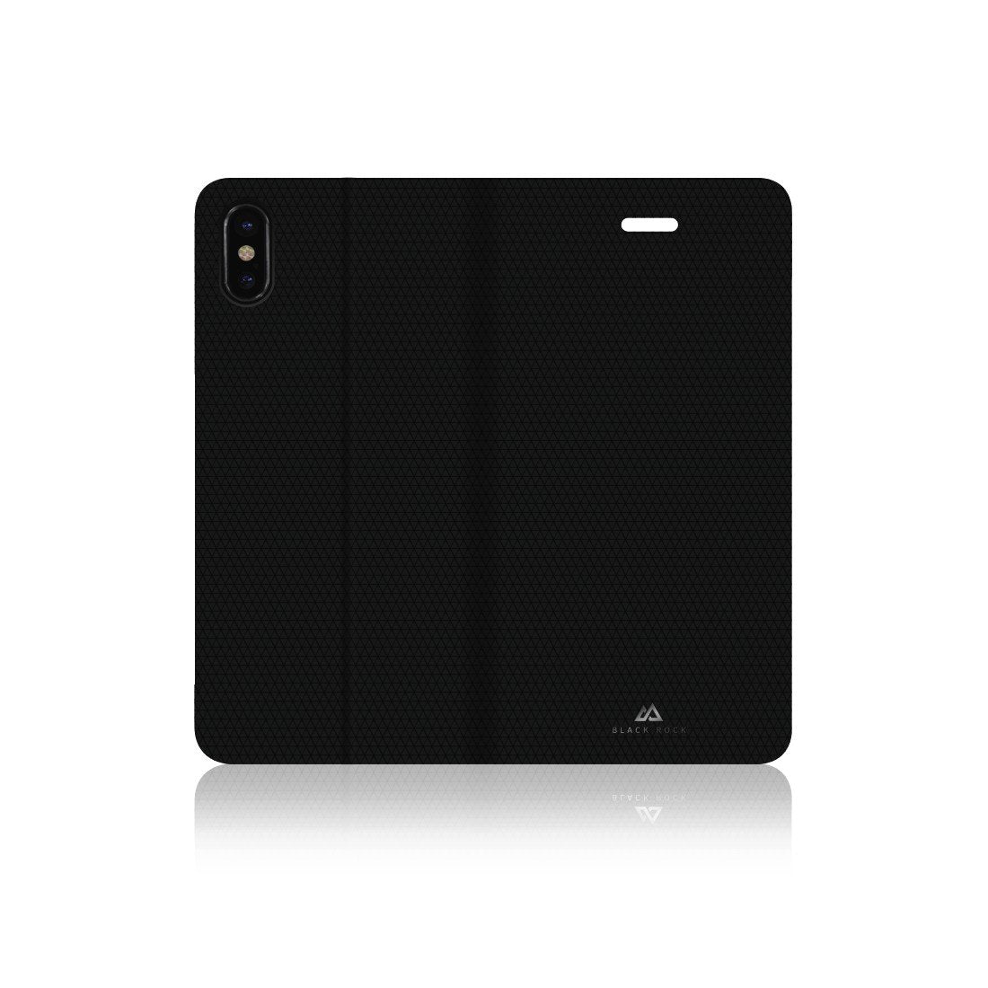 Funda Negra Black Rock Booklet Pure Bkfb0003 Para Apple Iphone Xs/X Funcion Soporte DiseãO Extrafino