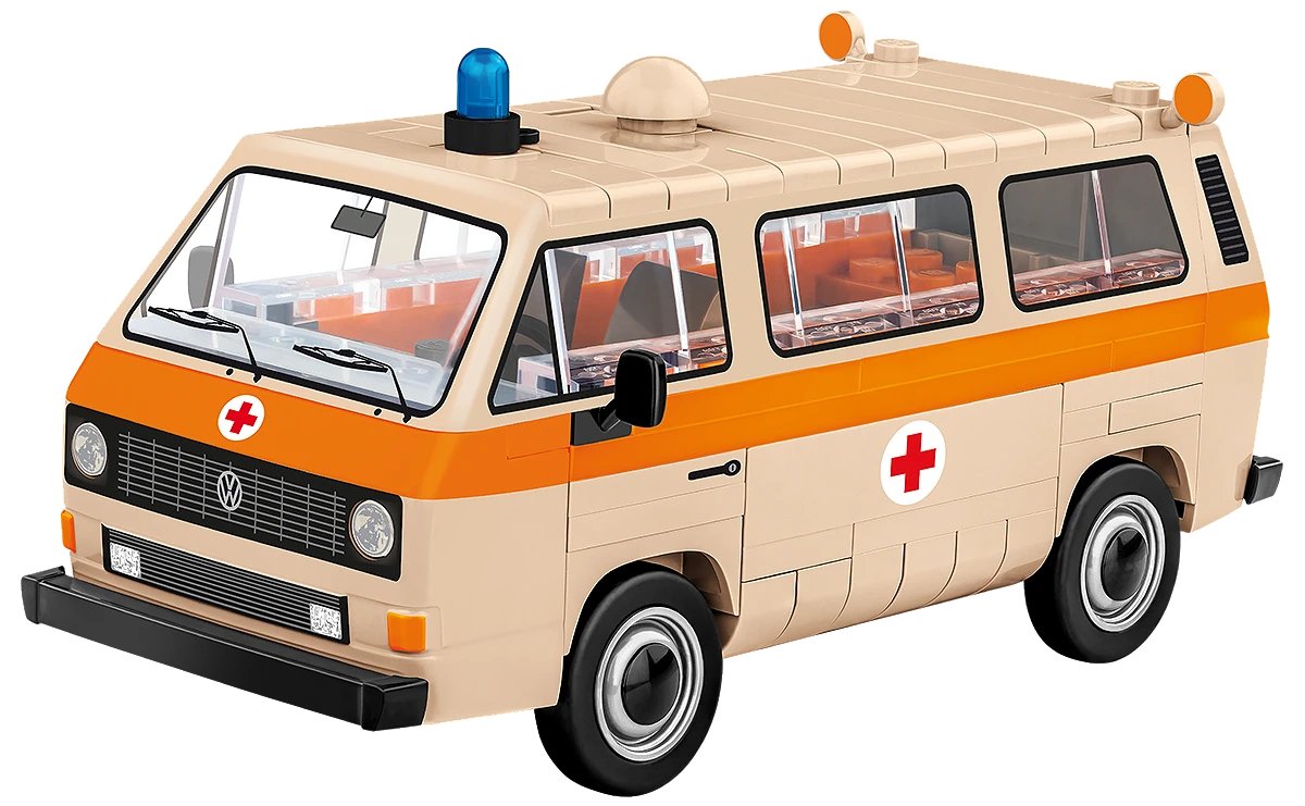 Cobi Volkswagen T3 Krankenwagen (Massstab 1:35) Cobi-24636