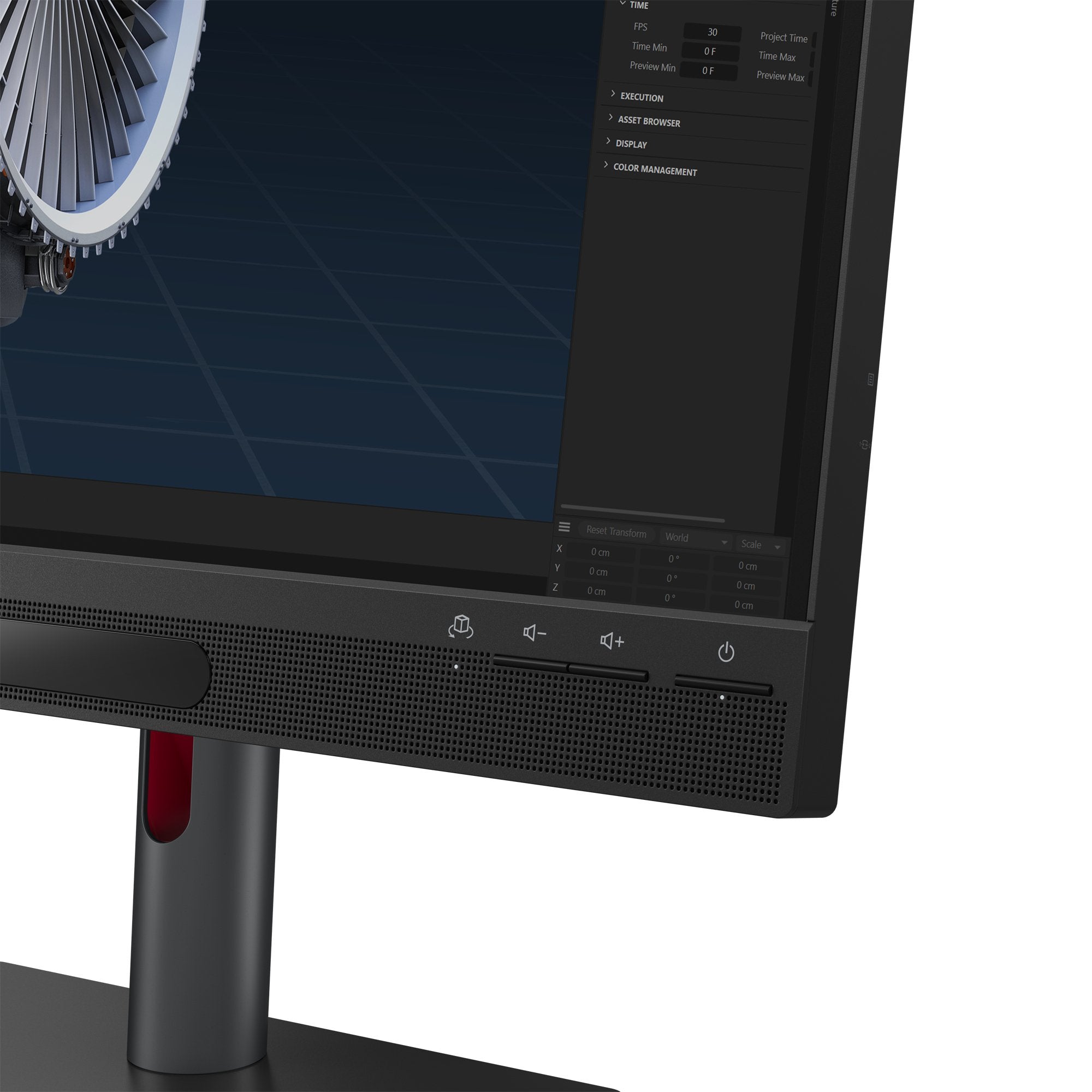 EAN 197532306363 - Lenovo ThinkVision 27 3D pantalla para PC 68,6 cm (27") 3840 x 2160 Pixeles 4K Ultra HD LED Negro imagen 9