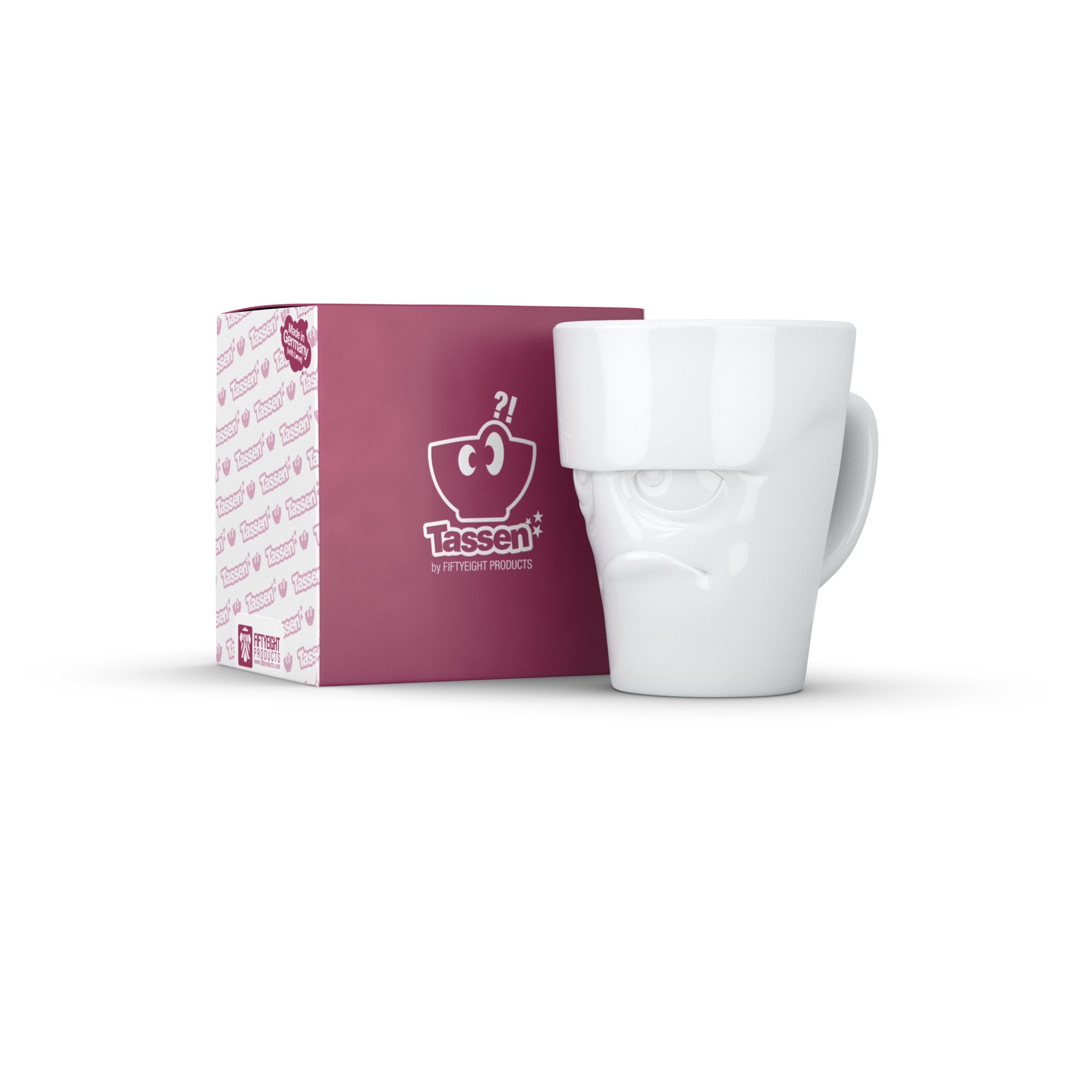 Fiftyeight Henkelbecher 350ml - Grummelig Blanco