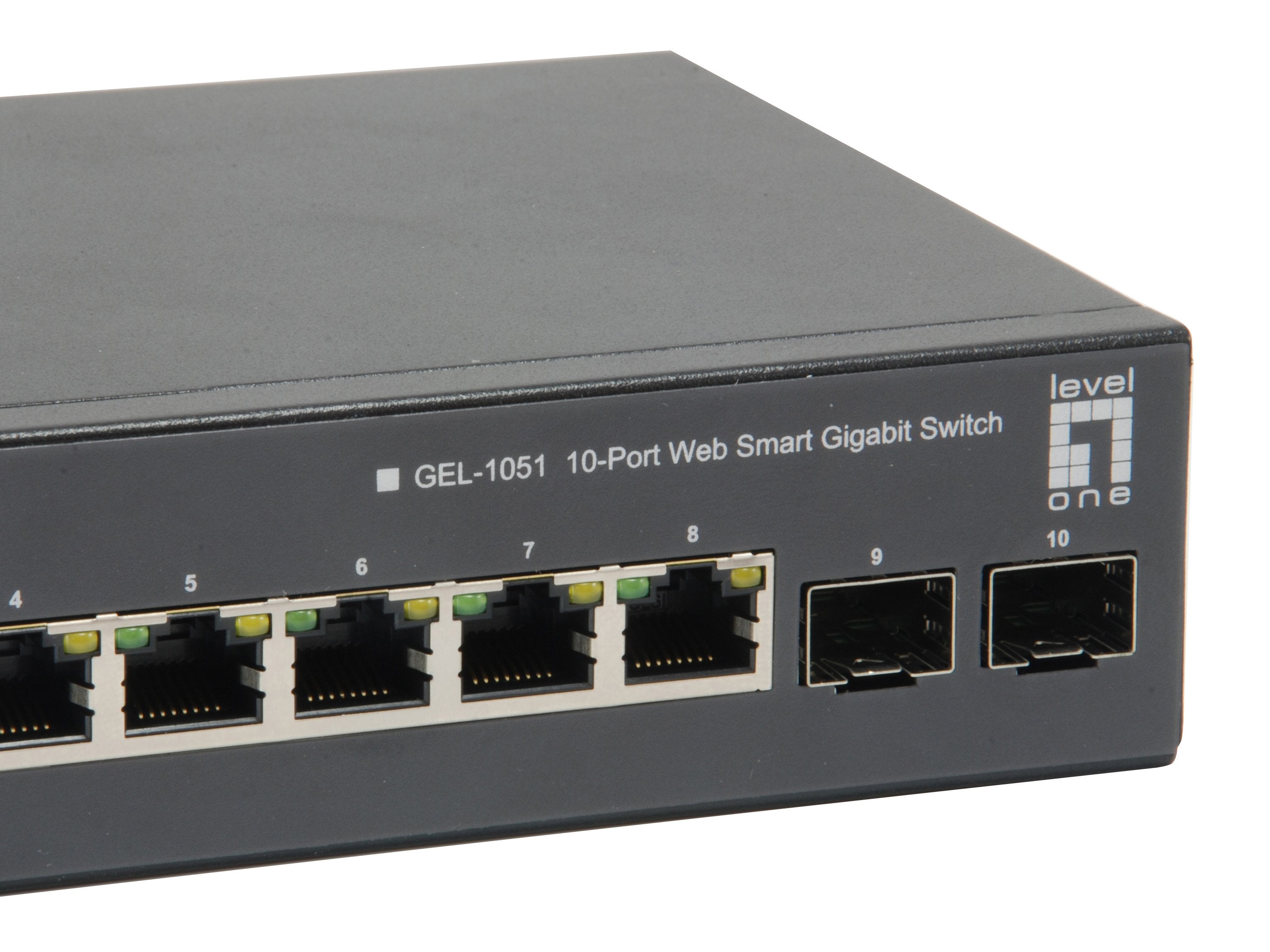 Levelone Gep-1051 Gestionado L2/L3/L4 Gigabit Ethernet (10/100/1000) Negro Energía Sobre Ethernet (Poe)