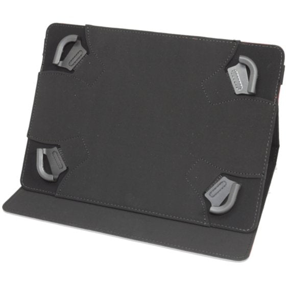 Funda Universal Silver Ht Estampada Para Tablet 9pulgadas A 11pulgadas Cool Ice Pop Metal Rojo Puntos Azules