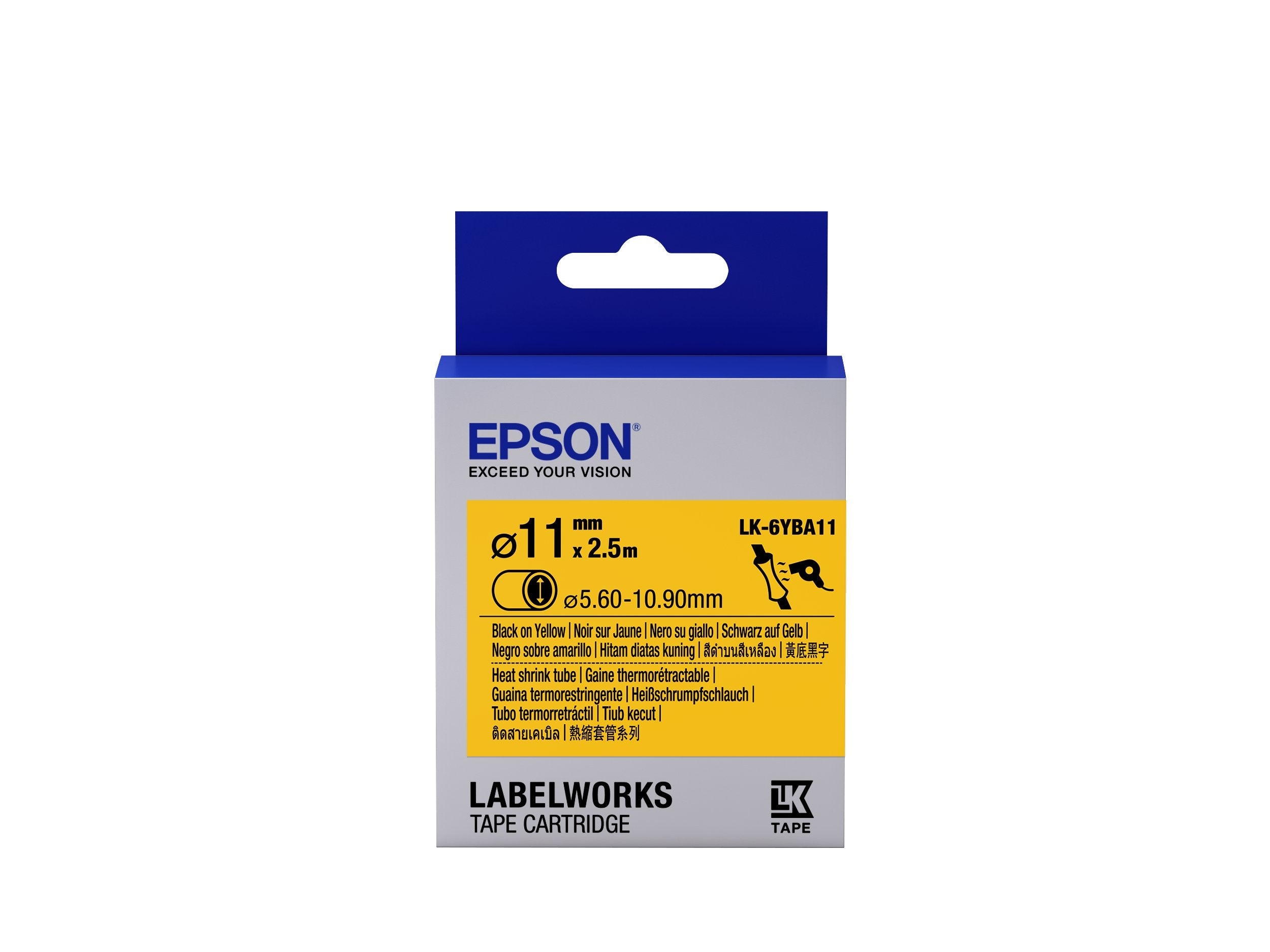 Tape - Lk6yba11 Hst Blk/ Yell D11/2,5