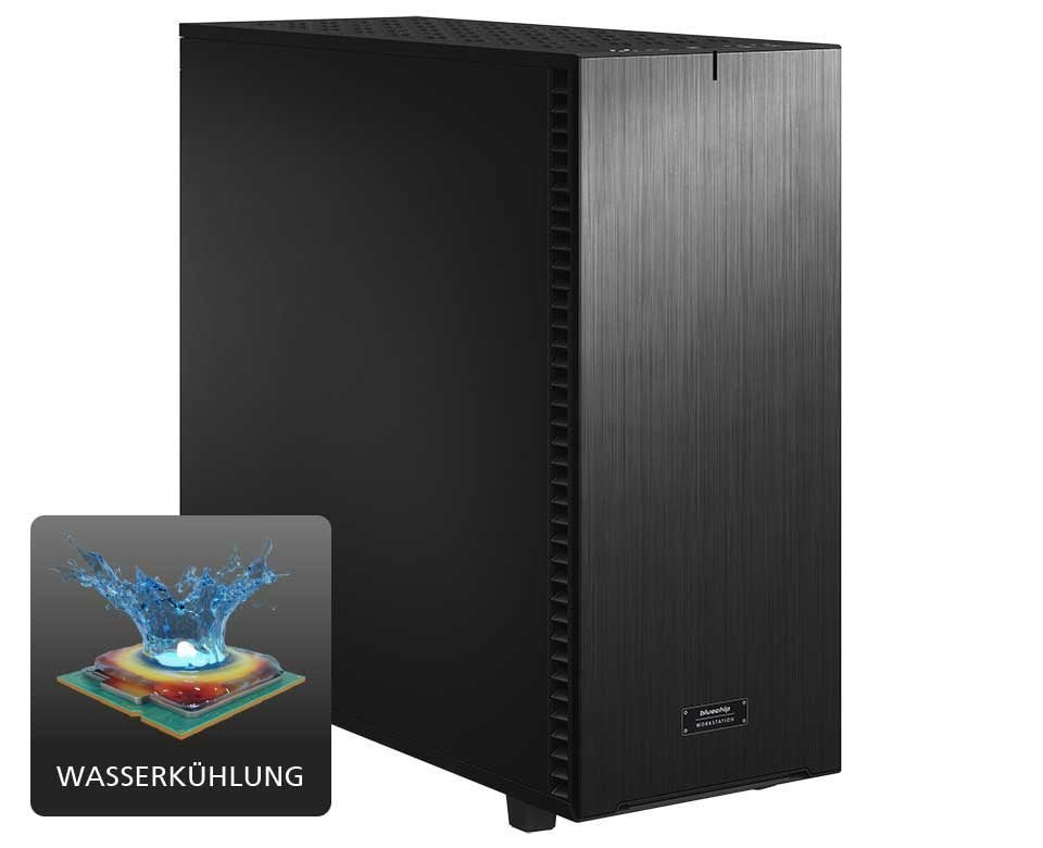 Azulchip Businessline Workstation Ws3401 Ryzen7960x Wasserkühlung W11pro 64gb. 1tb Ssd Quadro Rtx400