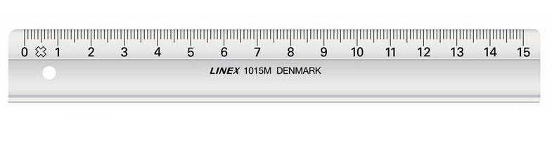 EAN 5701221101310 - Linex 1015M Alineador 150 mm Estireno-acrilonitrilo (SAN) Gris 1 pieza(s) imagen 1