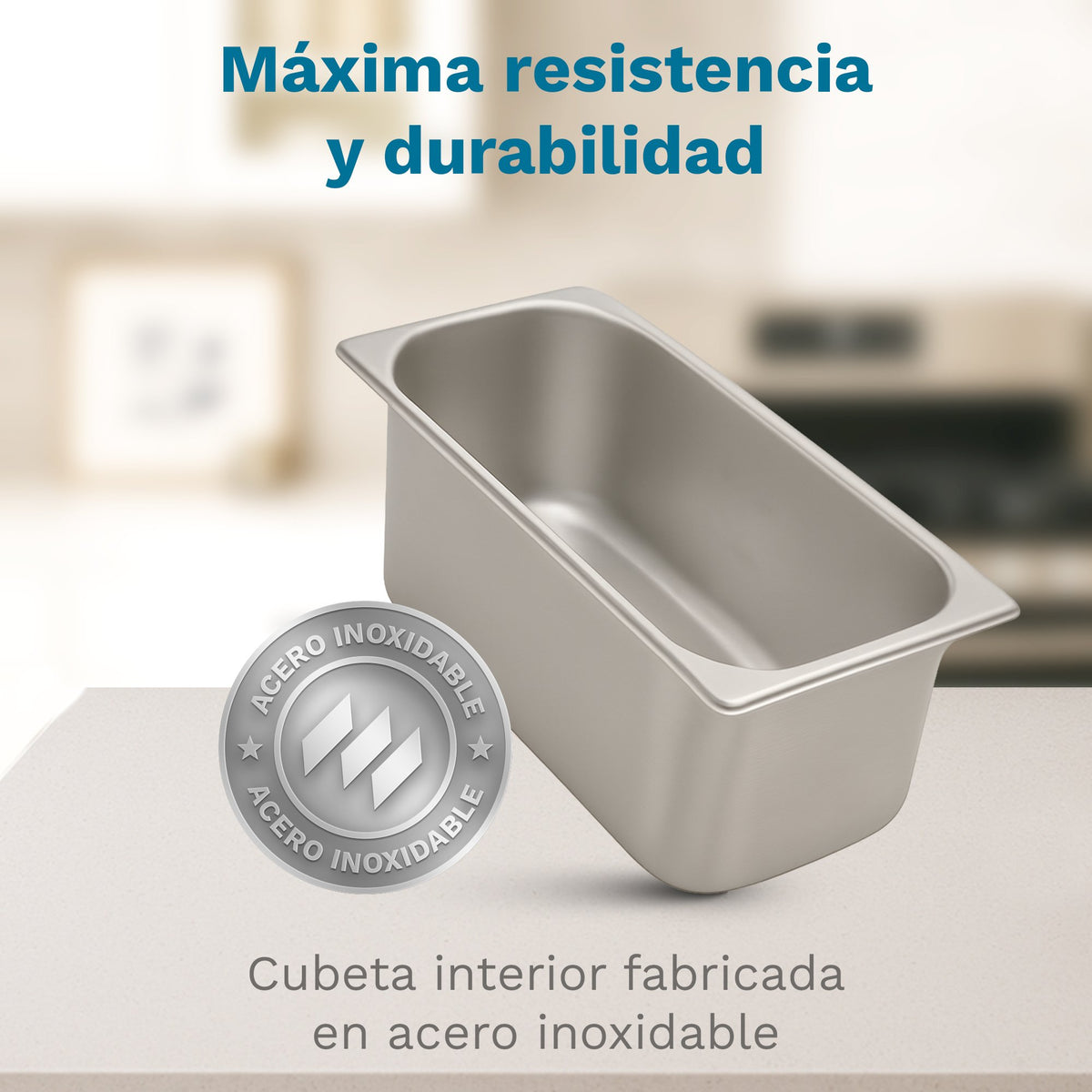 EAN 8426156018812 - Grunkel FRYPRO-3SS freidora Sencillo 3 L Independiente 2000 W Acero inoxidable imagen 3