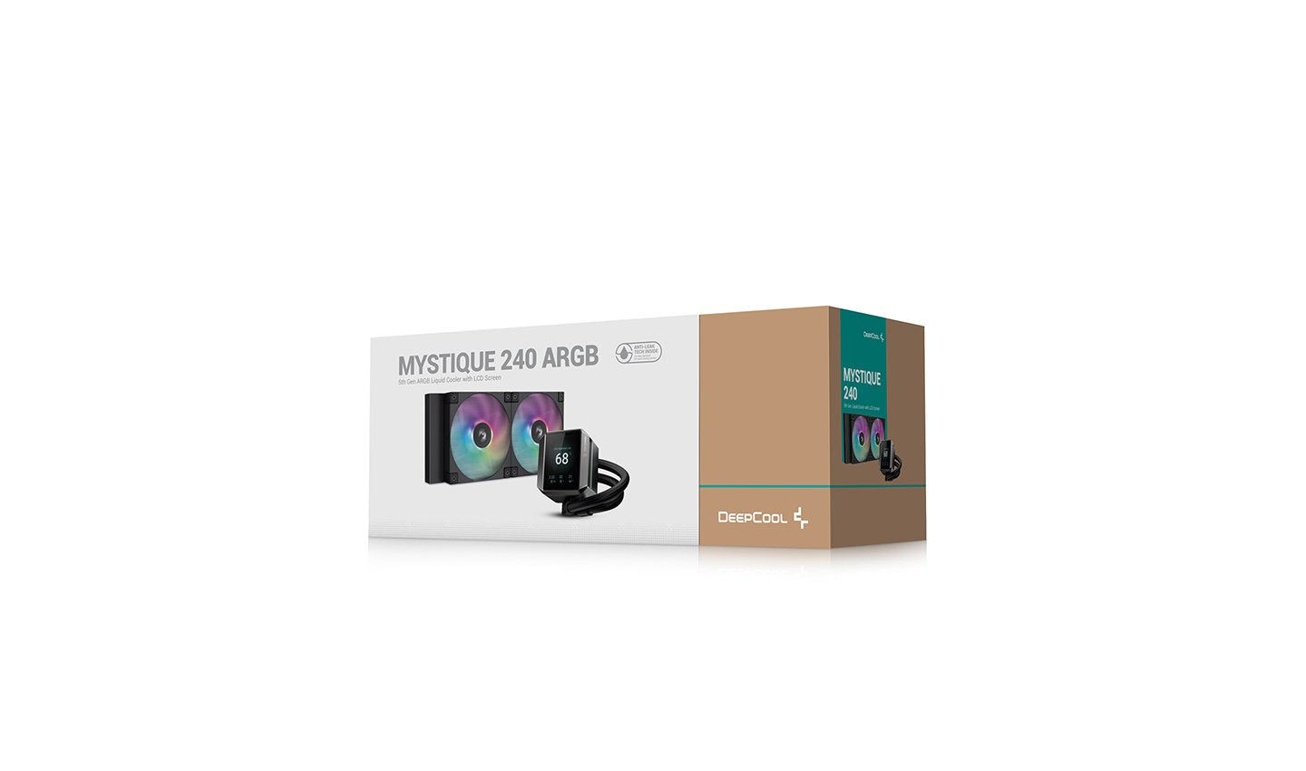 EAN 6933412728870 - DeepCool MYSTIQUE 240 ARGB Procesador Sistema de refrigeración líquida todo en uno 12 cm Negro 1 pieza(s) imagen 6