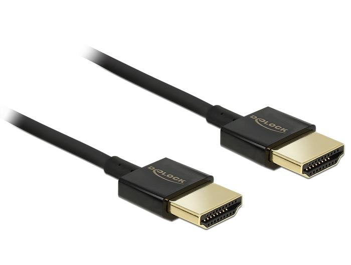 EAN 4043619847723 - DeLOCK HDMI/HDMI, 1.5 m cable HDMI 1,5 m HDMI tipo A (Estándar) Negro imagen 1