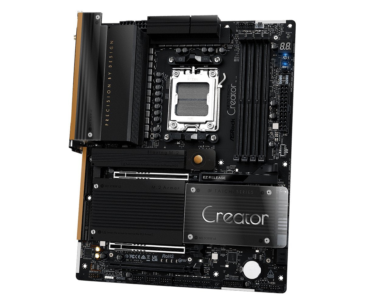 Asrock X870 Taichi Creator Am5 Atx Hdmi Usb-C Ddr5