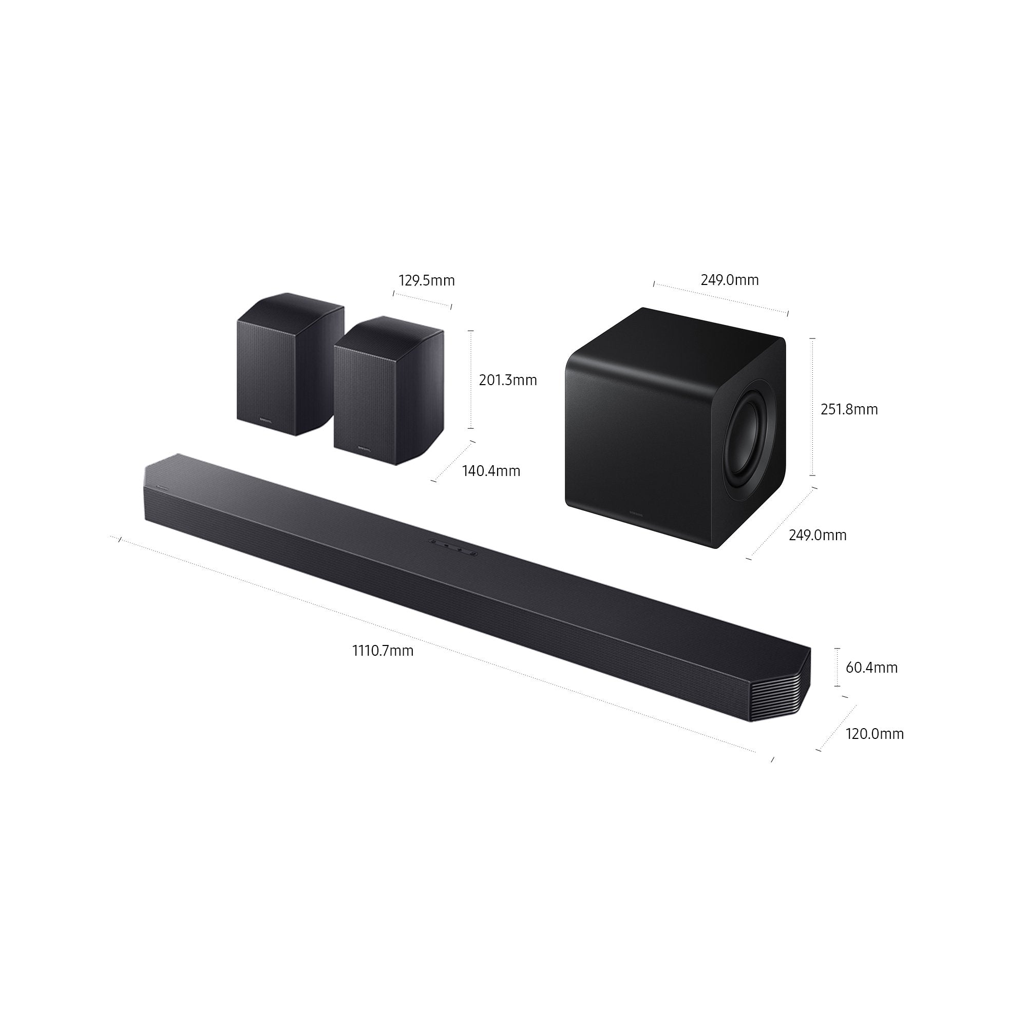 EAN 8806097108931 - Samsung HW-Q930F/ZF altavoz soundbar Negro 9.1.4 canales 580 W imagen 3