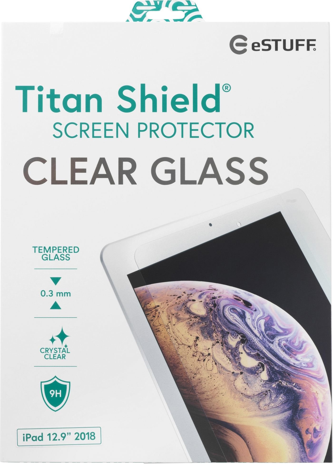 Estuff Apple Ipad Pro 12.9" 2018 Clea Protector De Pantalla 1 Pieza(S)