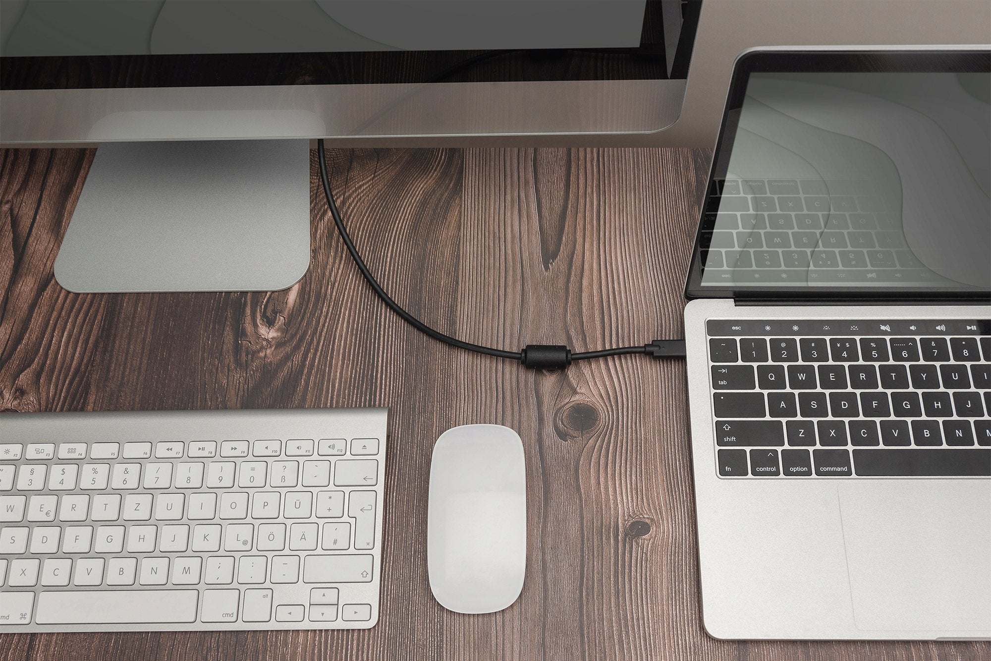 EAN 4016032451365 - Digitus AK-300333-020-S adaptador de cable de vídeo 2 m USB Tipo C DisplayPort Negro imagen 4