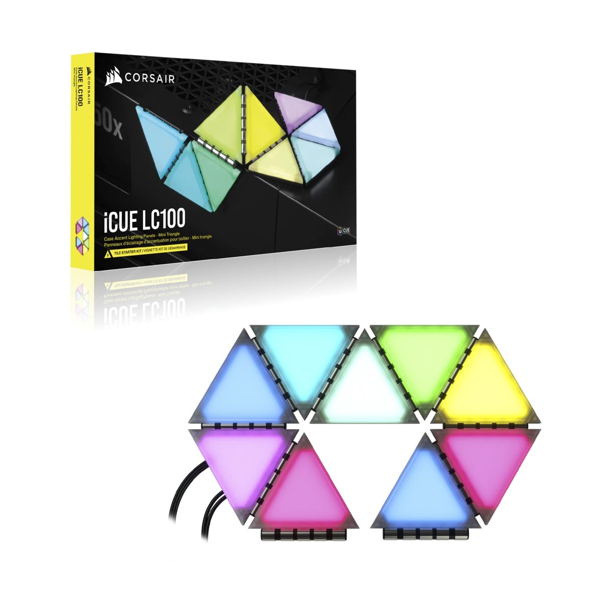 EAN 840006650720 - Corsair iCUE LC100 Universal Kit de luces para torre de ordenador imagen 2