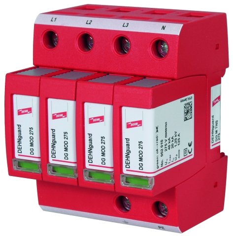 Descargador De Sobretensiones Ca Dehnguard M Tns 275, 4p Tipo Ii