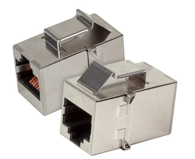 Efb Keystone Empotrable Adaptador Rj45 Stp,Cat.5e,Edelstahlgehäus