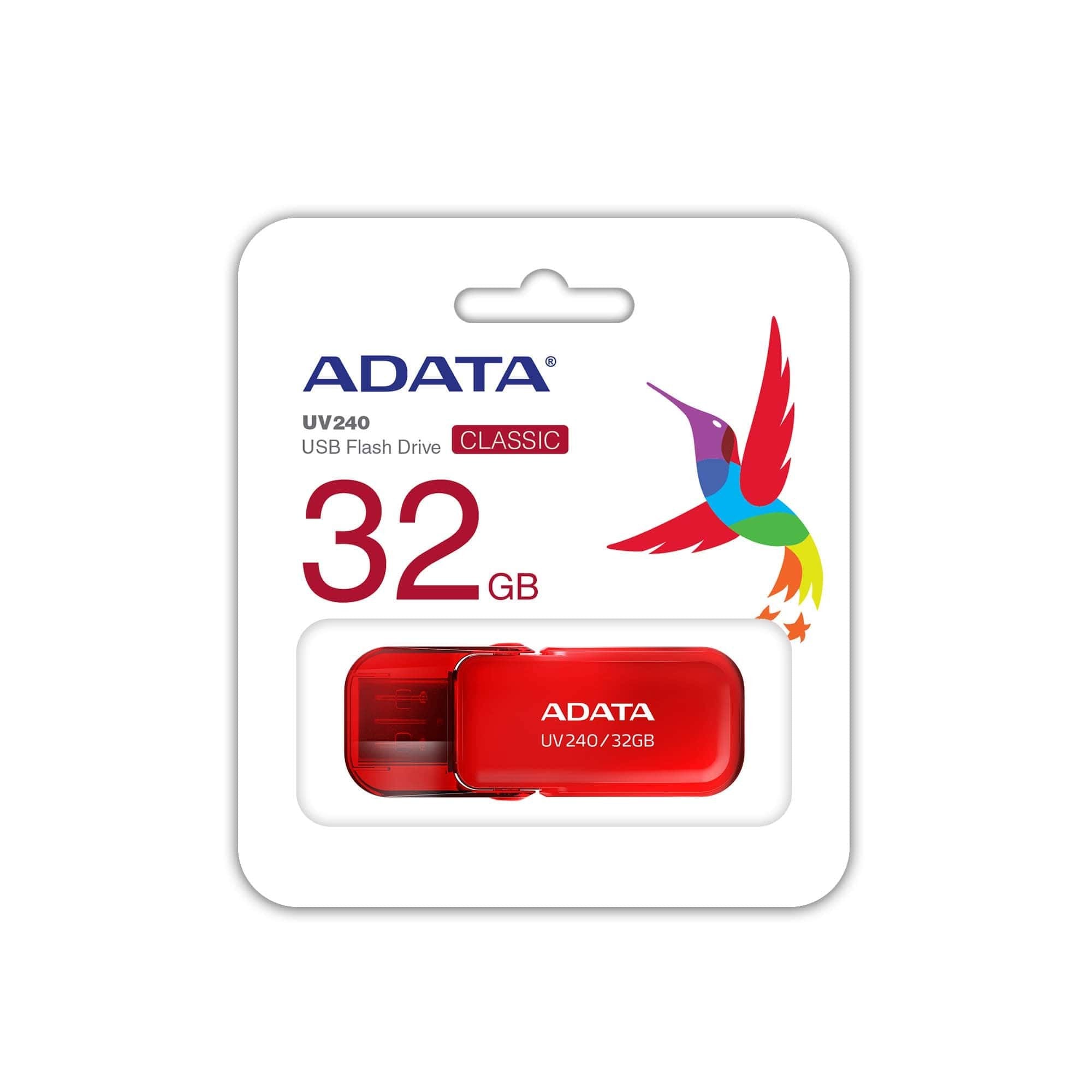 EAN 4713218466150 - ADATA UV240 unidad flash USB 32 GB USB tipo A 2.0 Rojo imagen 3