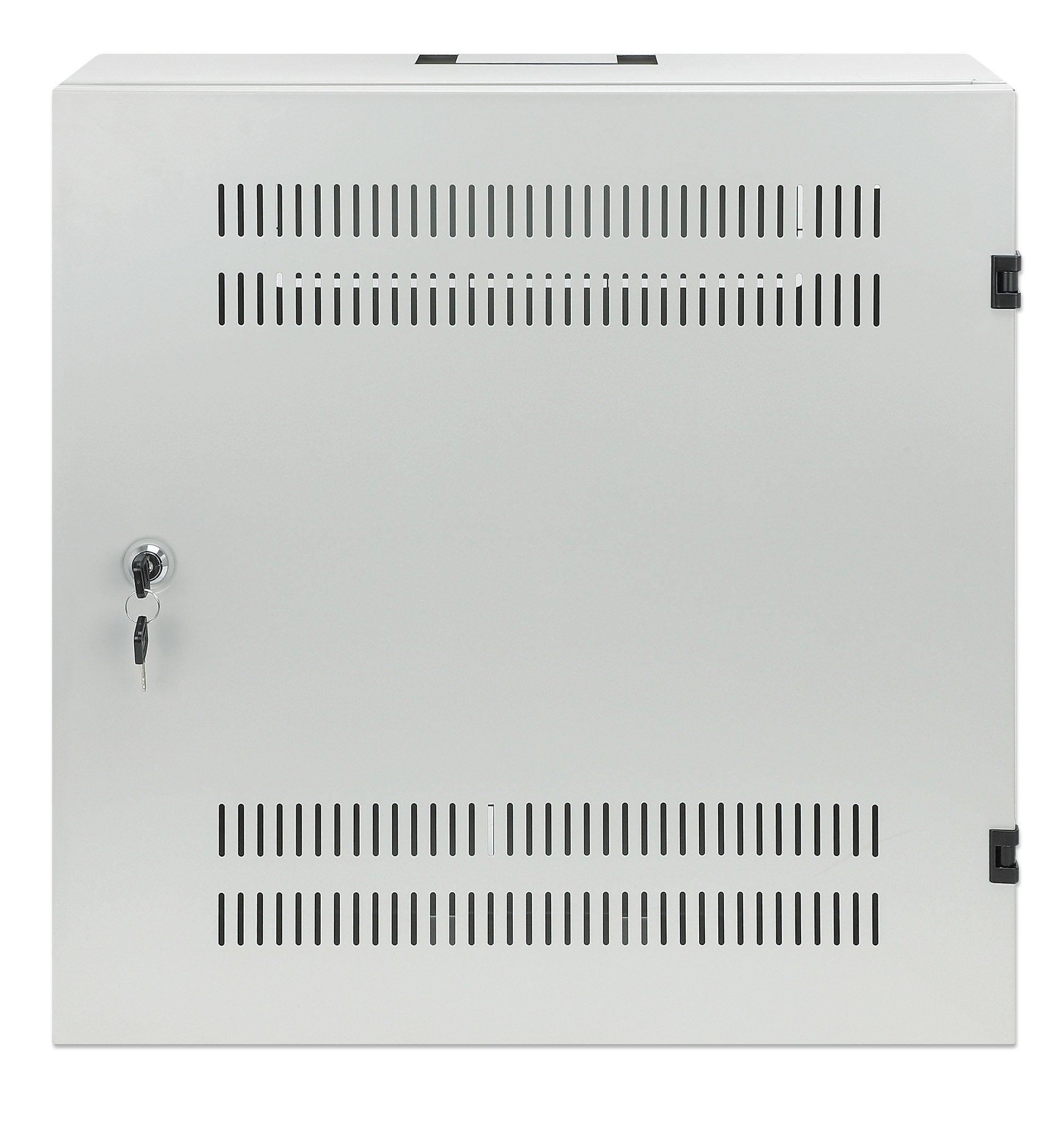 Intellinet 713641 Armario De Pared De Bajo Perfil De 19" Con Postes Horizontales 4u Y Verticales 2u Gris