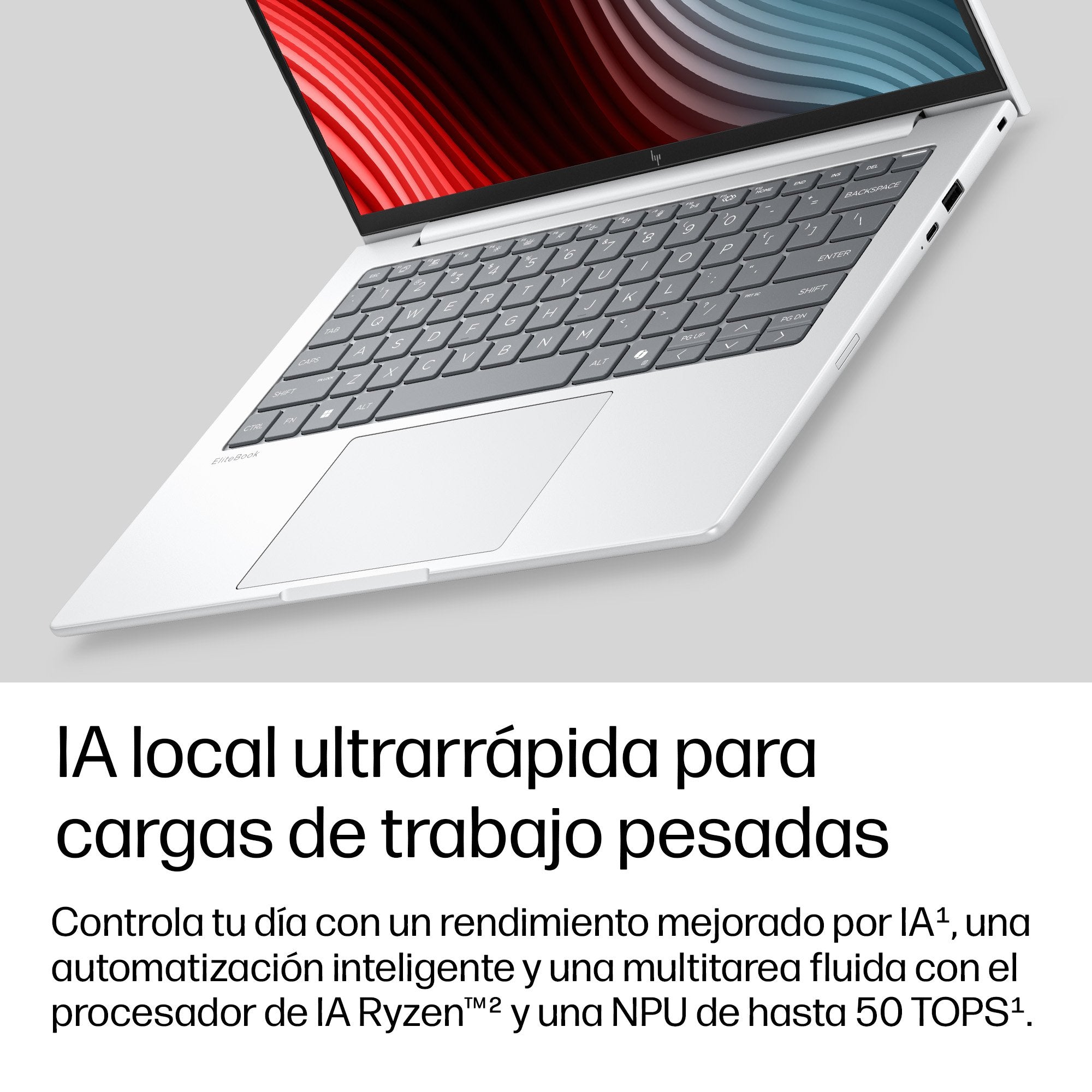 EAN 0826581033097 - HP EliteBook 8 G2a 14 inch Notebook Next Gen AI PC Wolf Pro Security Edition Copilot+ PC AMD Ryzen AI 5 P imagen 6