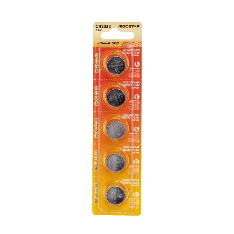Pila Boton Cr2032 3v 5 Uds
