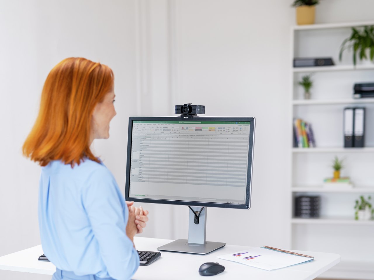 Webcam Trust Tw-350 Enfoque Automático 3840 X 2160 4k Uhd