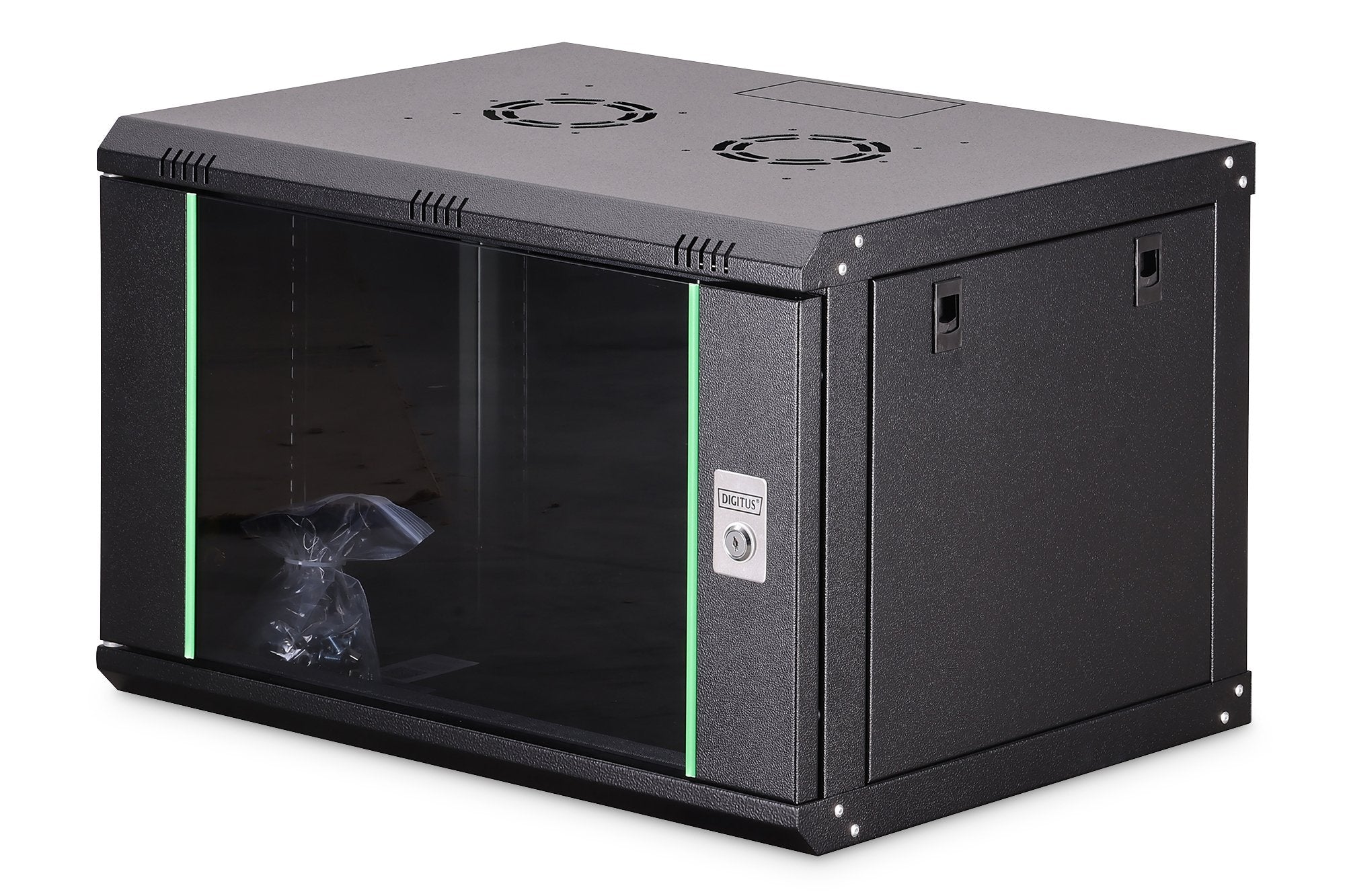 EAN 4016032257783 - Digitus DN-19 07-U-EC-SW armario rack 7U Bastidor de pared Negro imagen 1