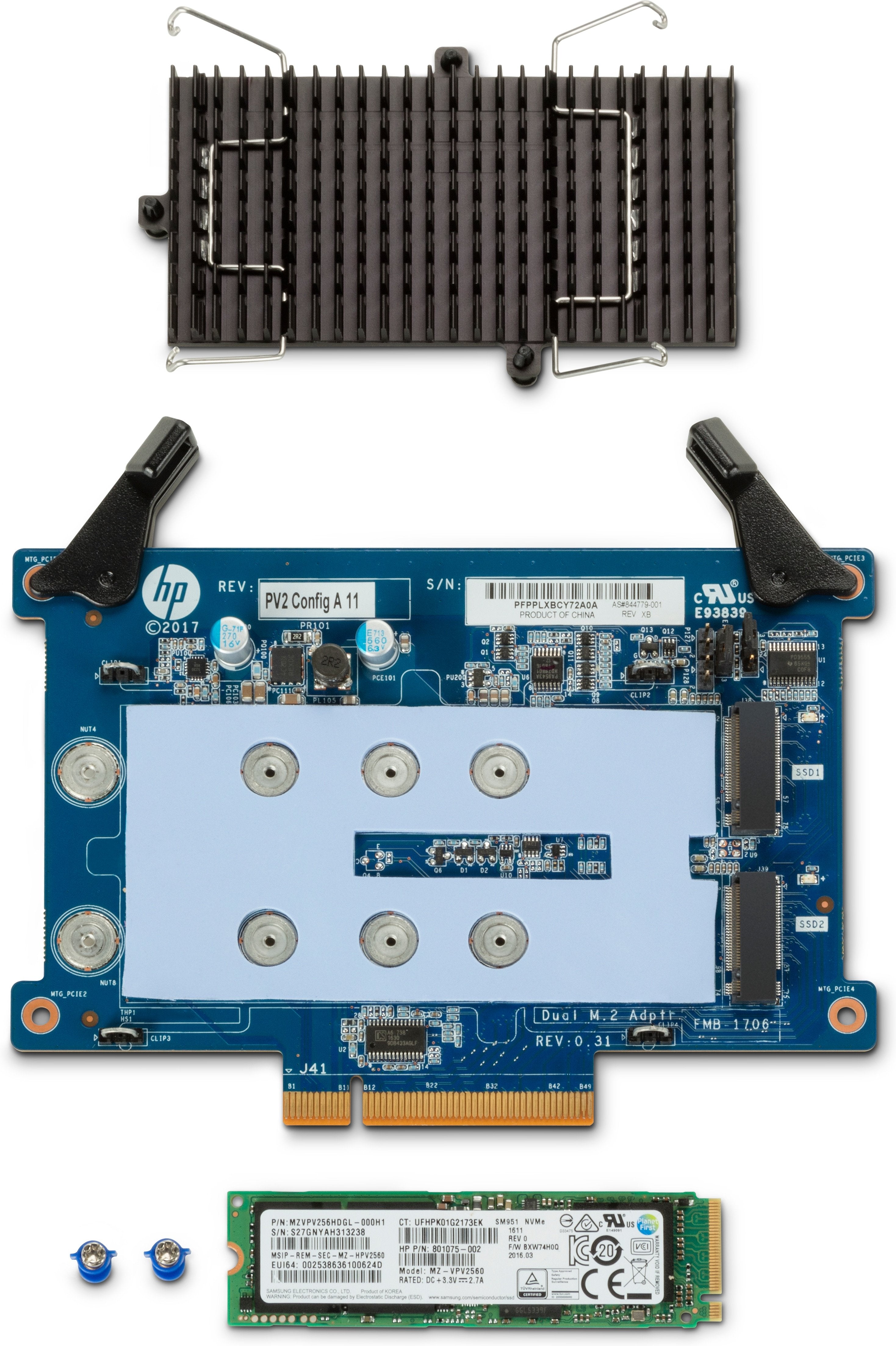 EAN 0195697091445 - HP Z Turbo Drive 2TB TLC Z8 G4 SSD Kit imagen 1