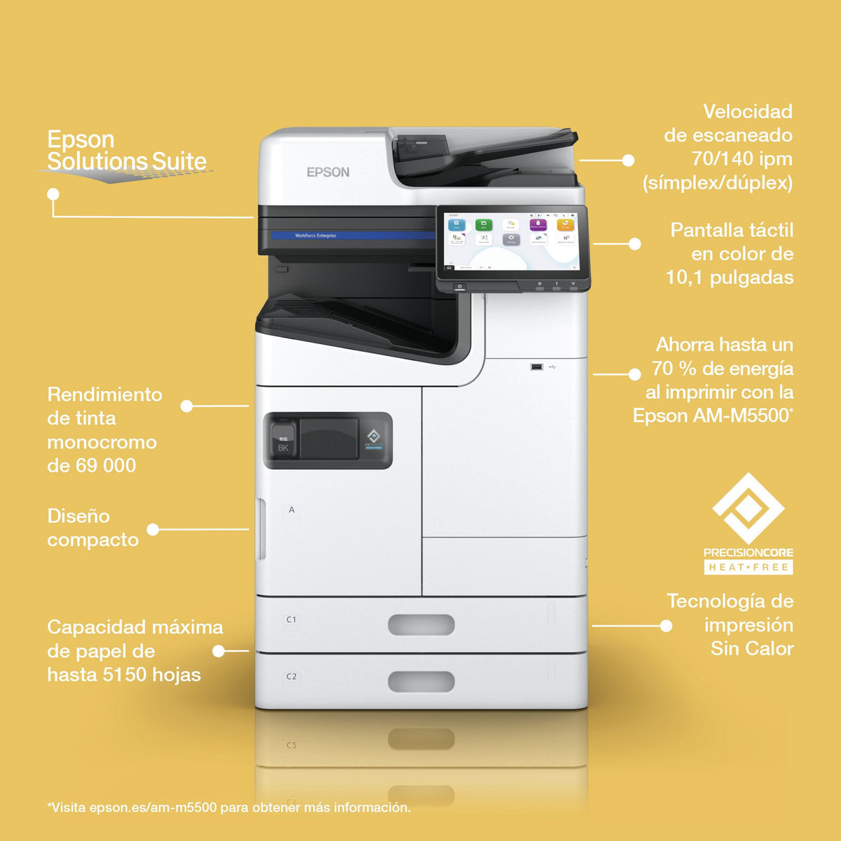EAN 8715946738031 - Epson WorkForce Enterprise AM-M5500 imagen 2