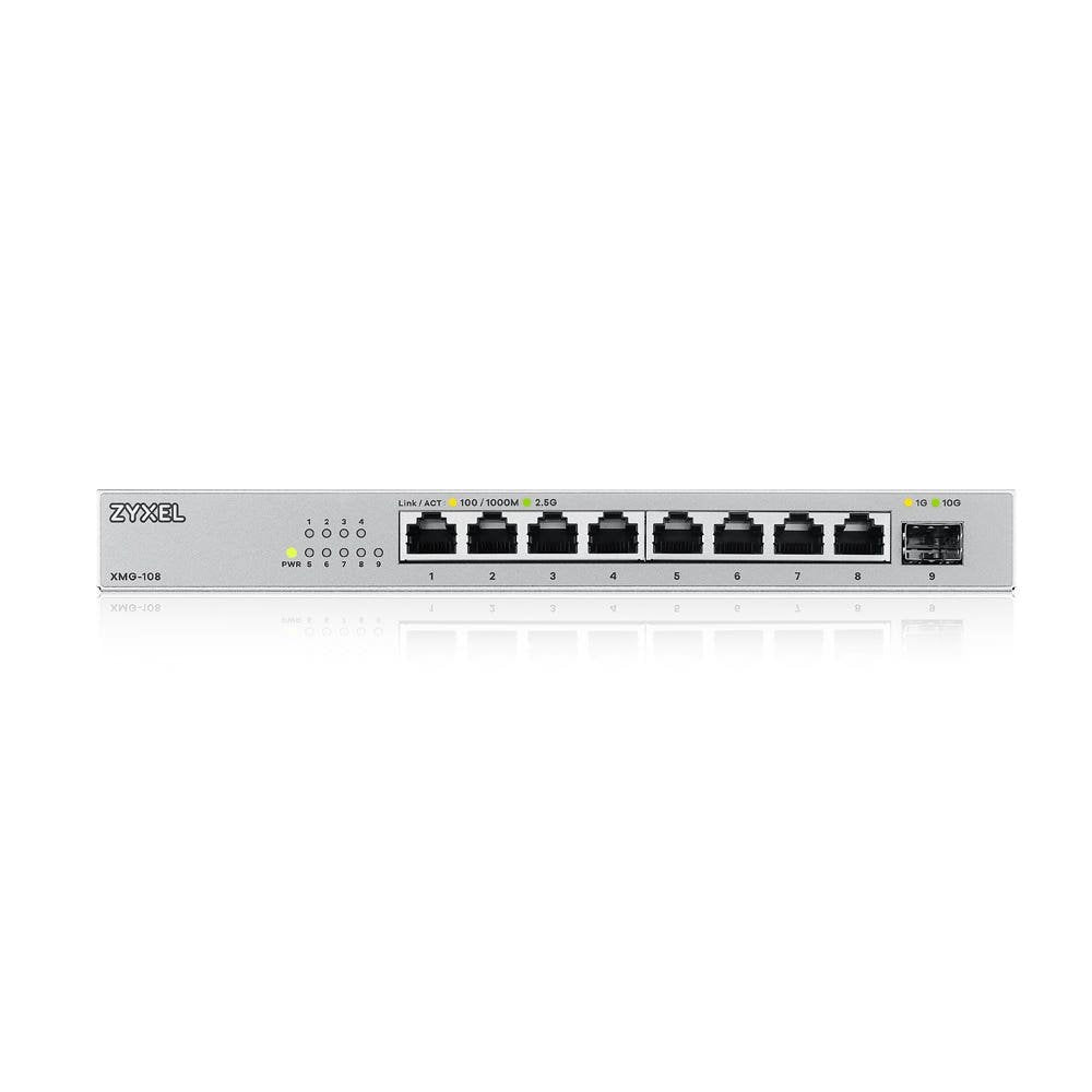 EAN 4718937631131 - Zyxel XMG-108 No administrado 2.5G Ethernet (100/1000/2500) Plata imagen 2