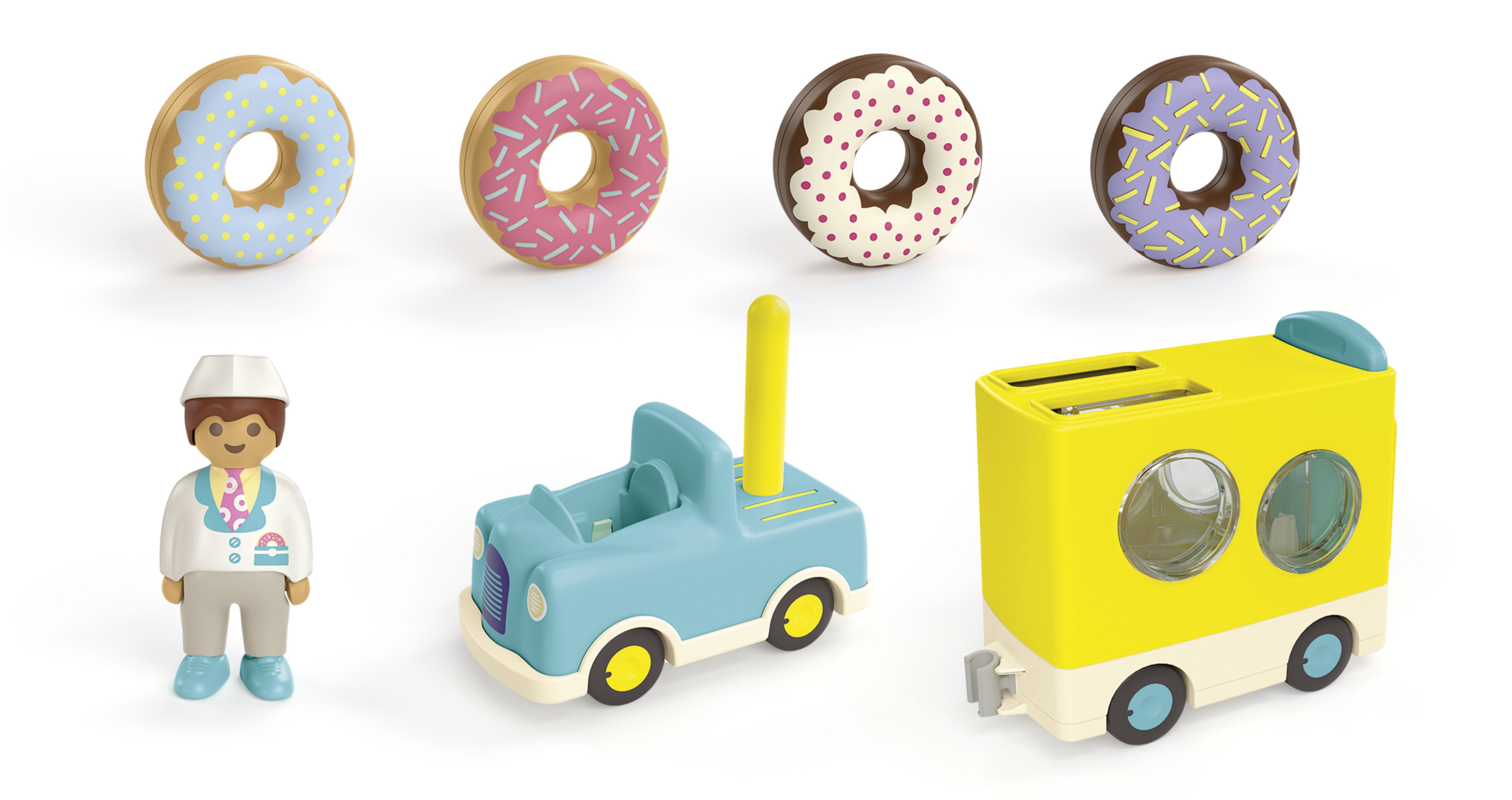 Playmobil Junior Camión De Donut