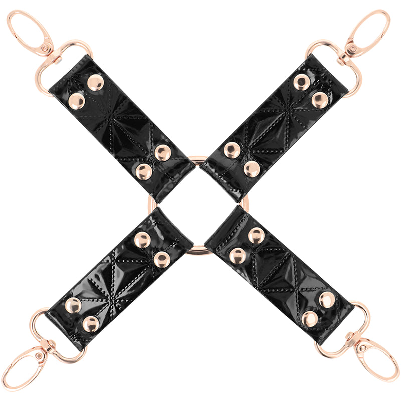 Begme - Black Edition Hog Tie Cuero Vegano