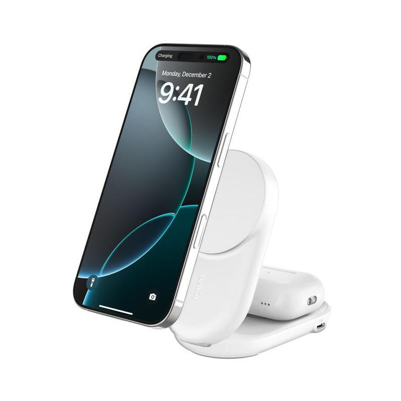 Belkin Ultracharge 25w Qi2 Magn. 2-In-1 Lad.Klappb.Sw. Wiz039kqwh