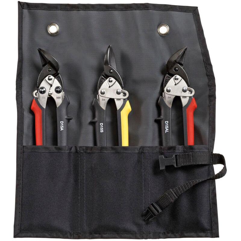 Bessey Set Of Shape And Straight Cutting Snips In Bag Dset15
