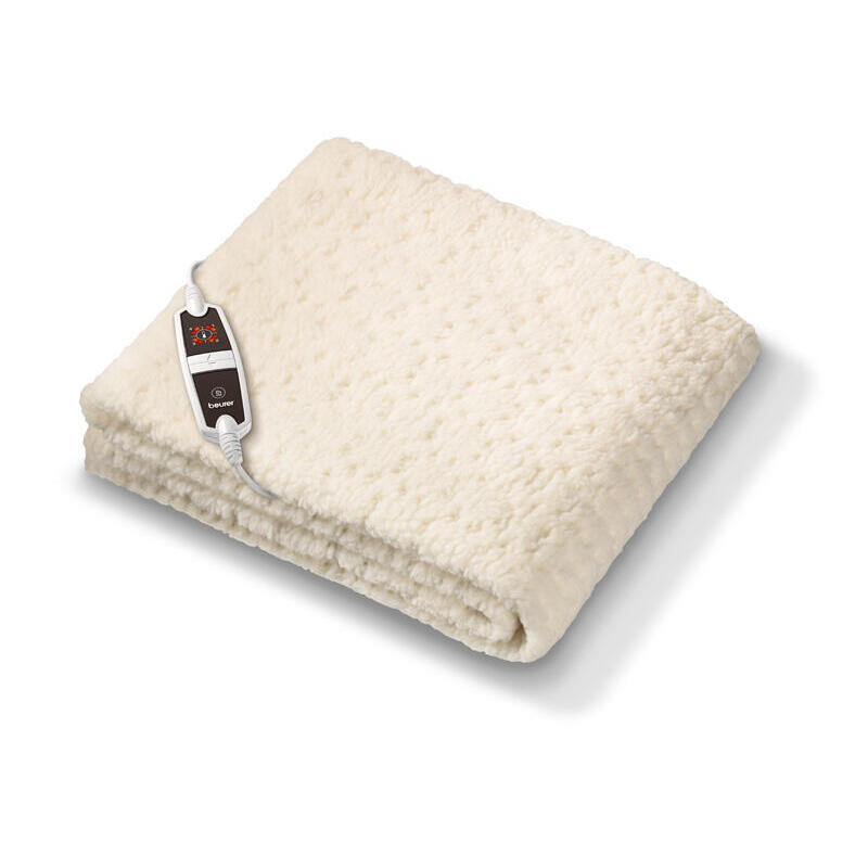 Beurer Ub 53, Manta Eléctrica Blanca, 150 X 80 Cm Ub 53