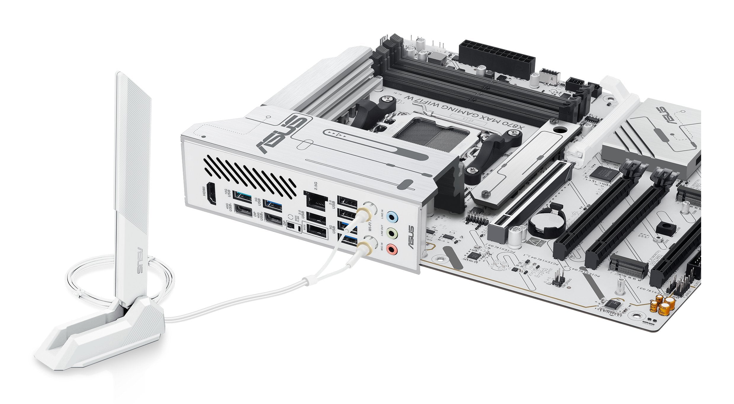 EAN 4711636007856 - ASUS X870 MAX GAMING WIFI7 W AMD X870 Zócalo AM5 ATX imagen 9