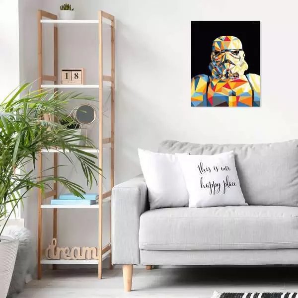 Ravensburger Creart Star Wars - Stormtrooper, Pintura 23895