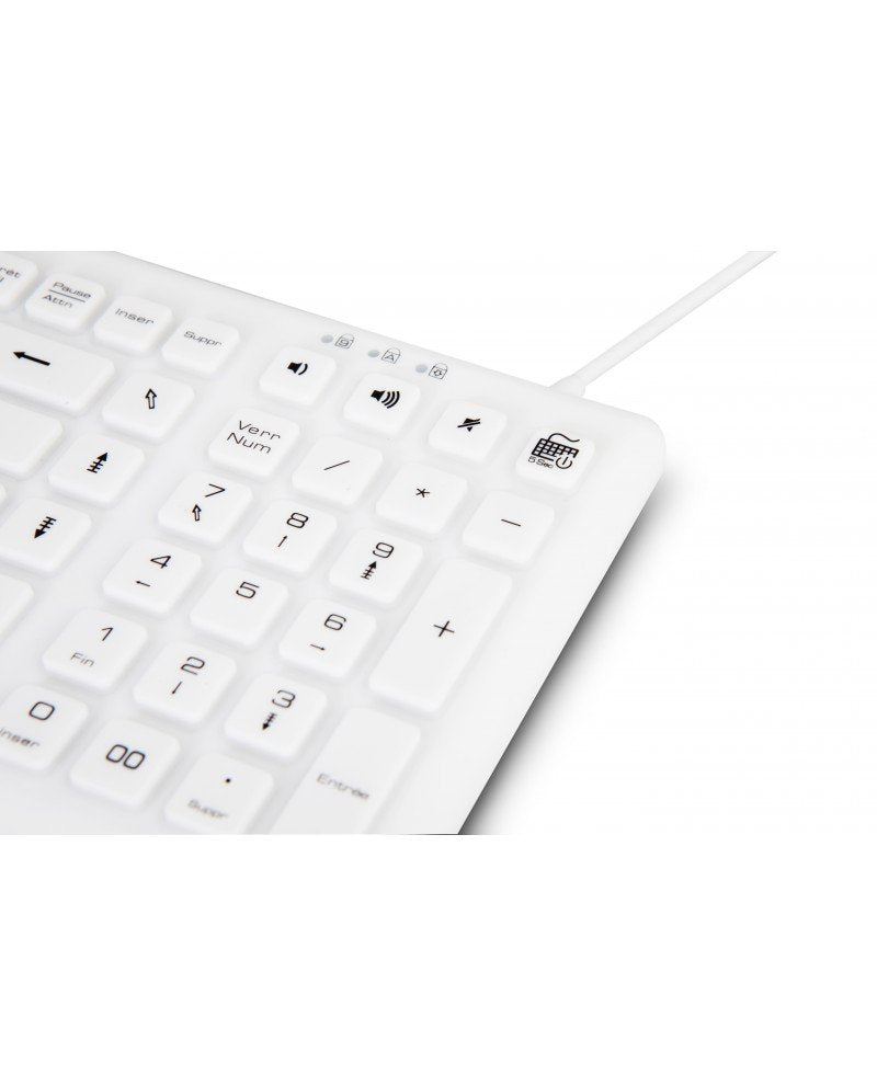 Wired Medical Usb Silicon Keyboard Ip68
