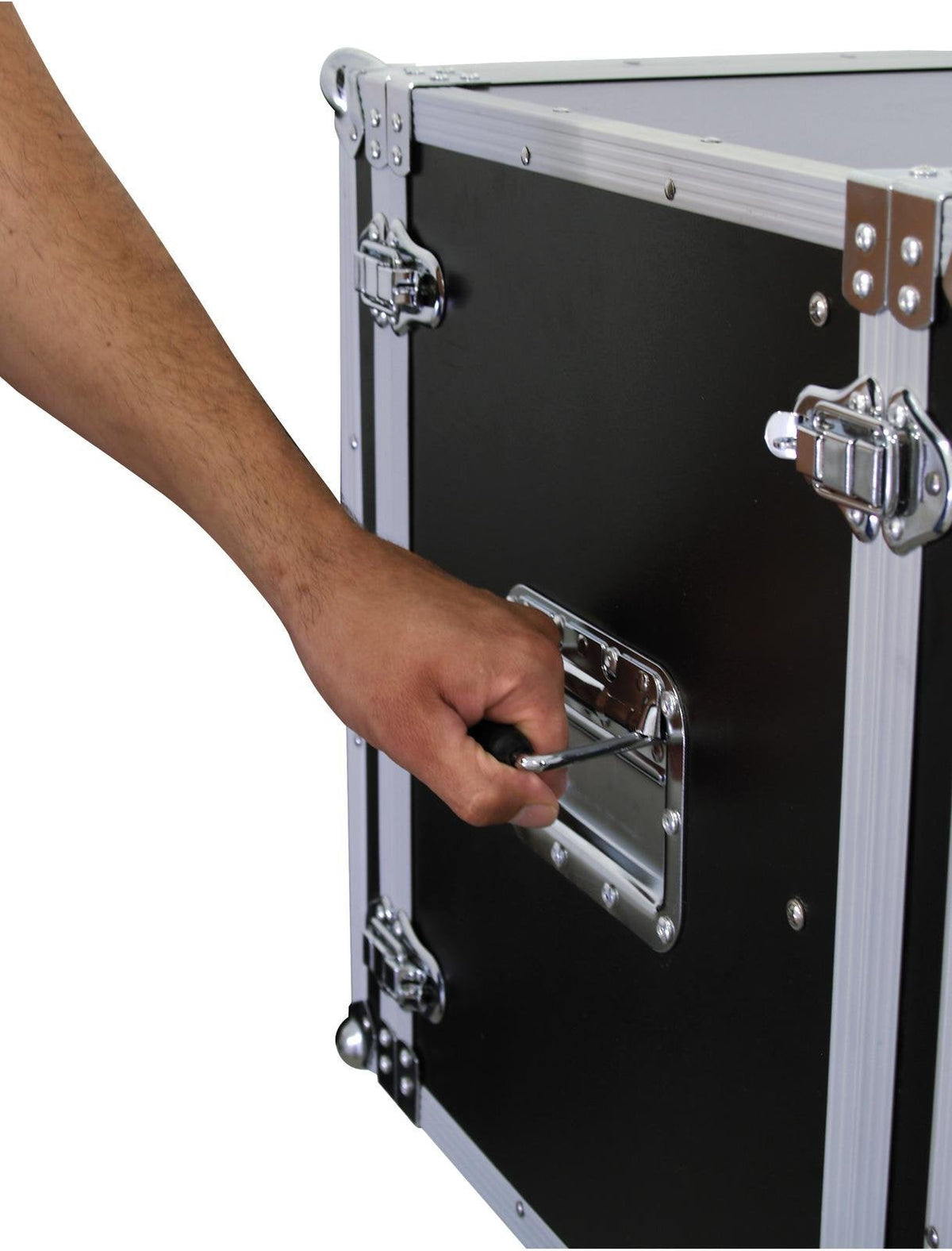 Roadinger Effektrack Co Dd 38cm Tief Negro 30107270 - Flightcase