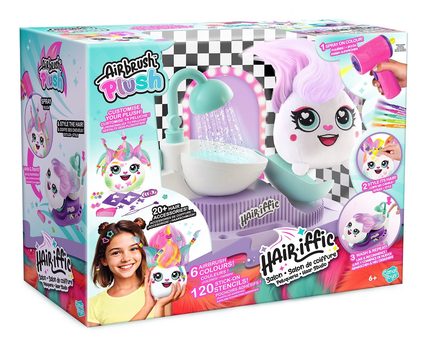 EAN 3555801455445 - Canal Toys Airbrush Plush AIR 044 juego de rol imagen 1