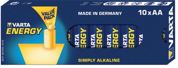 Varta Batterie Energy 10 X Aa 4106 Lr6 1.5v